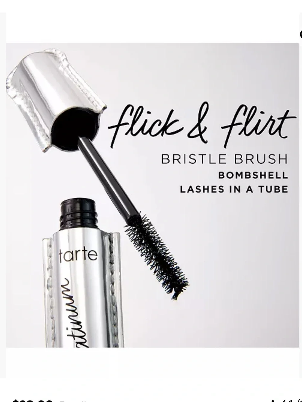 tarte Lights, Camera, Lashes Platinum Mascara